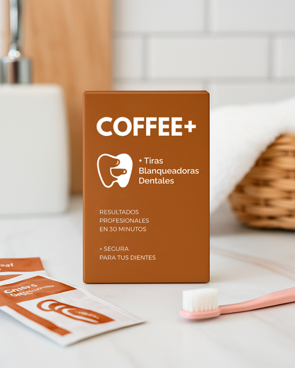 Tiras blanqueadoras COFFEE+
