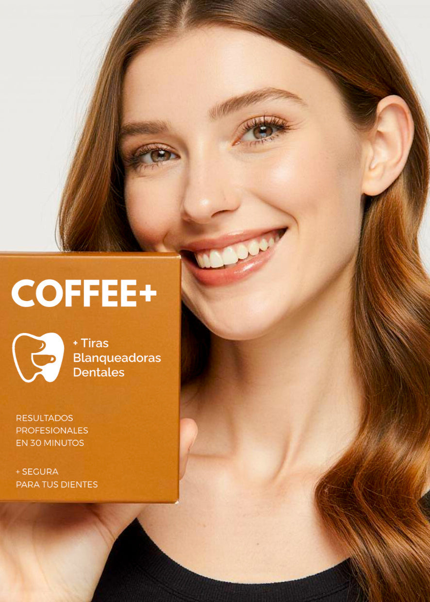 Tiras blanqueadoras COFFEE+