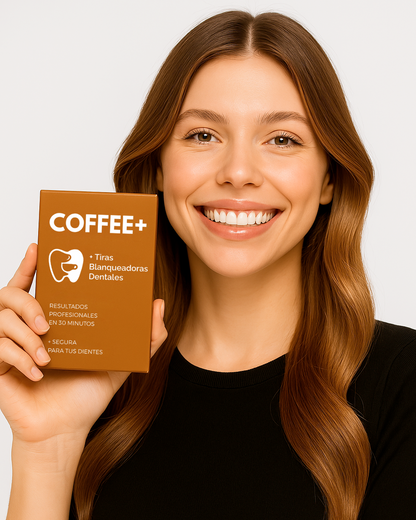 Tiras blanqueadoras COFFEE+